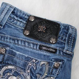 Miss Me Blue Boot Cut Jeans